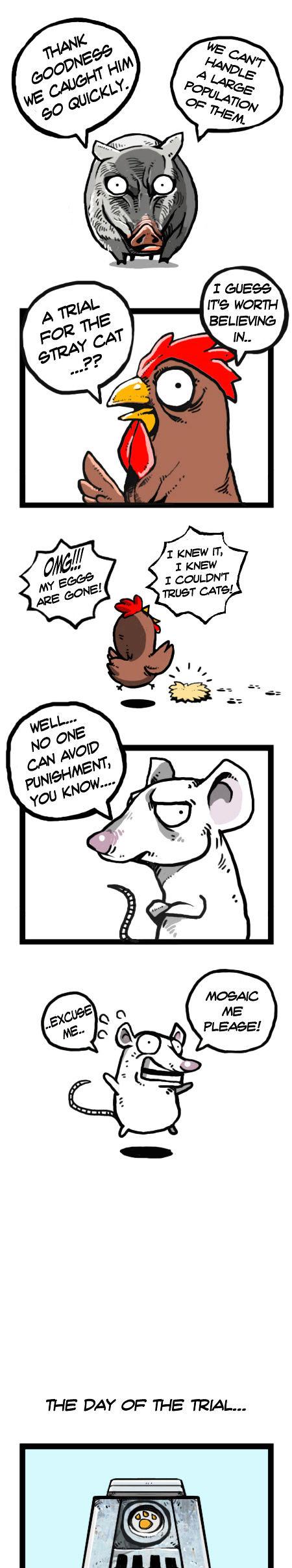 Earth, Human, and Animal Chapter 22 page 6 - Chapter 22 : the Trial of a Stray Cat #2