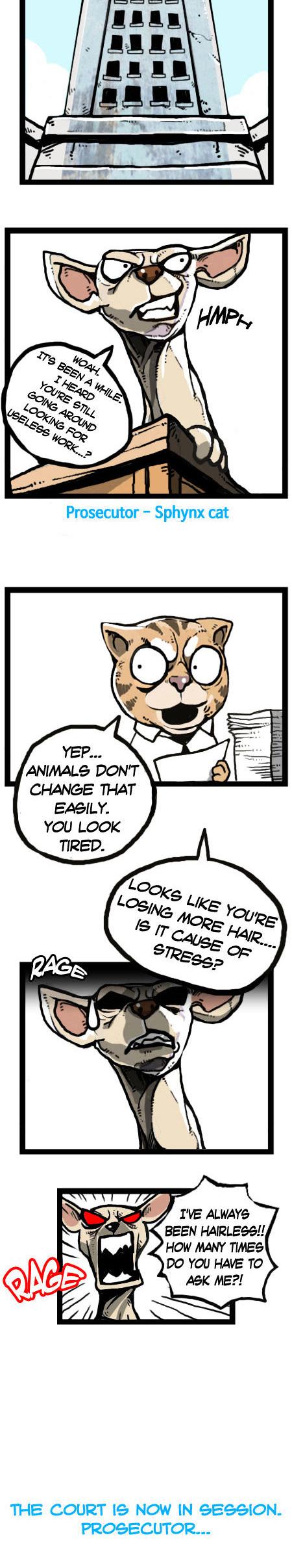 Earth, Human, and Animal Chapter 22 page 7 - Chapter 22 : the Trial of a Stray Cat #2