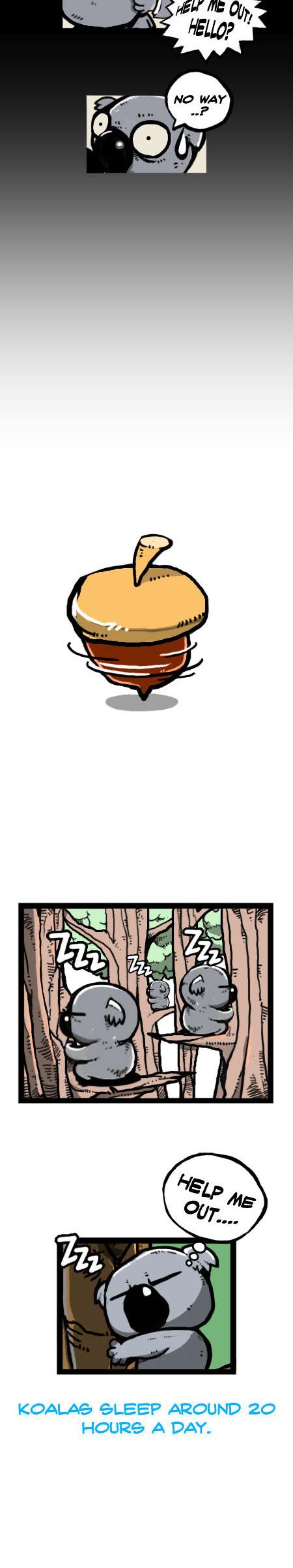 Earth, Human, and Animal Chapter 25 page 3 - Chapter 25 : a Dreaming Koala