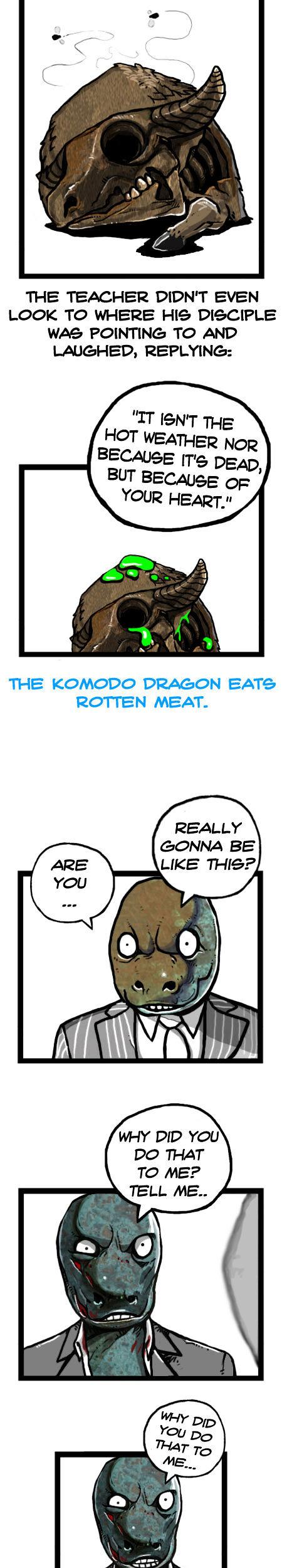 Earth, Human, and Animal Chapter 26 page 2 - Chapter 26 : the Patience of a Komodo Dragon