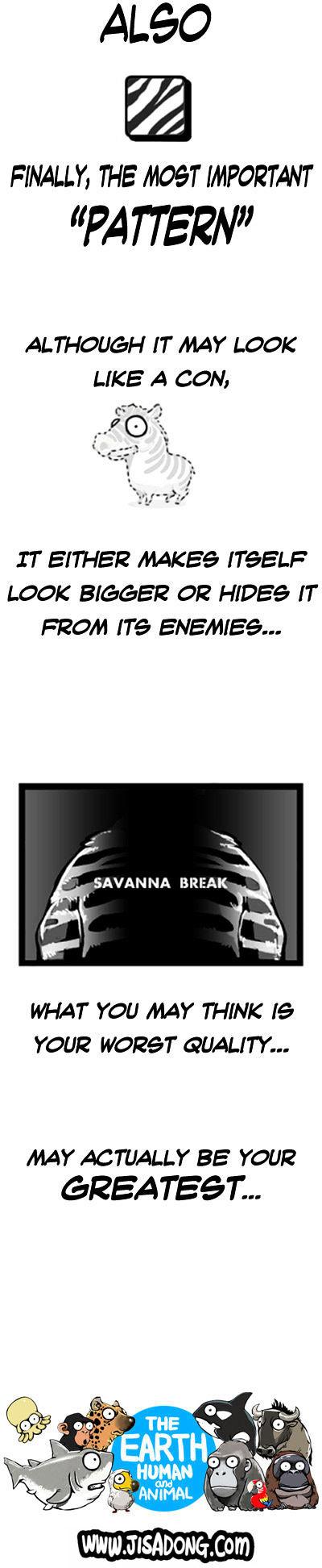 Earth, Human, and Animal Chapter 3 page 6 - Chapter 3 : the Zebra's Prints