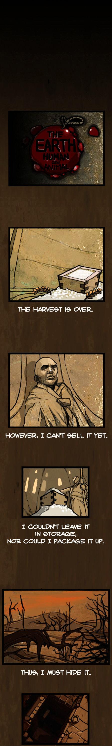 Earth, Human, and Animal Chapter 30 page 1 - Chapter 30 : the Crow's Duty