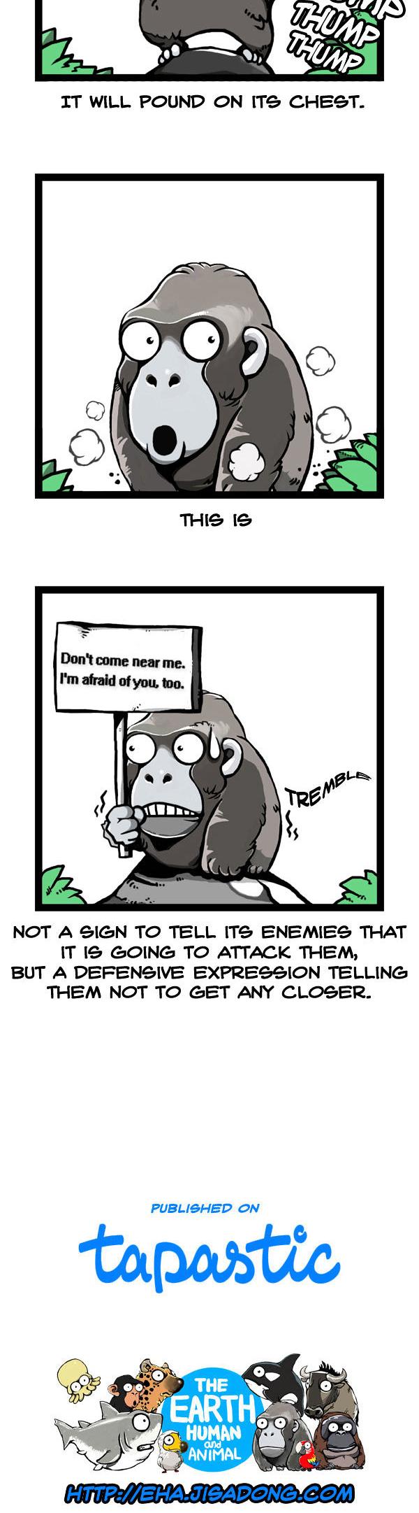 Earth, Human, and Animal Chapter 32 page 3 - Chapter 32 : EHA minitoon #1