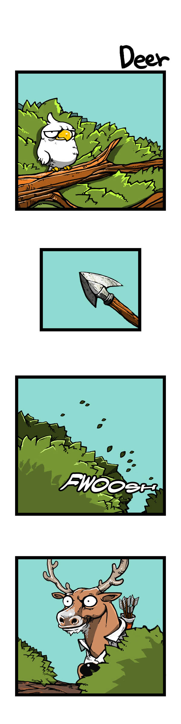 Earth, Human, and Animal Chapter 44 page 3 - Chapter 44 : EHA minitoon #13
