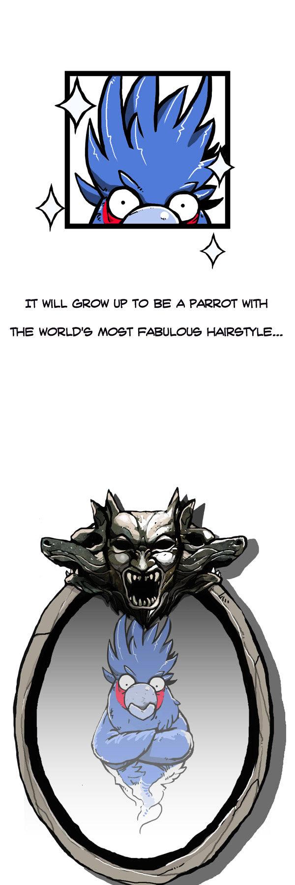 Earth, Human, and Animal Chapter 47 page 21 - Chapter 47 : the Growth of the Palm Cocktoo