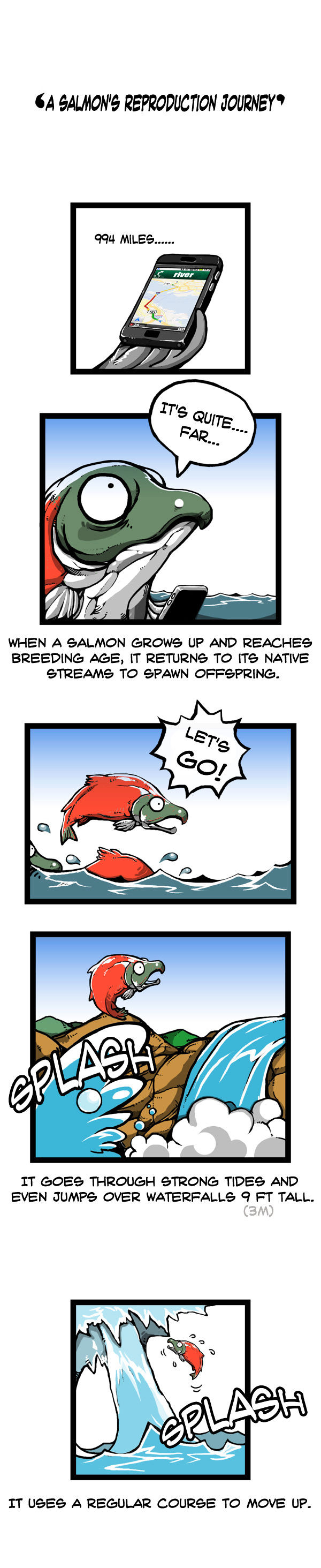 Earth, Human, and Animal Chapter 48 page 13 - Chapter 48 : the Sockeye Salmon's Goal