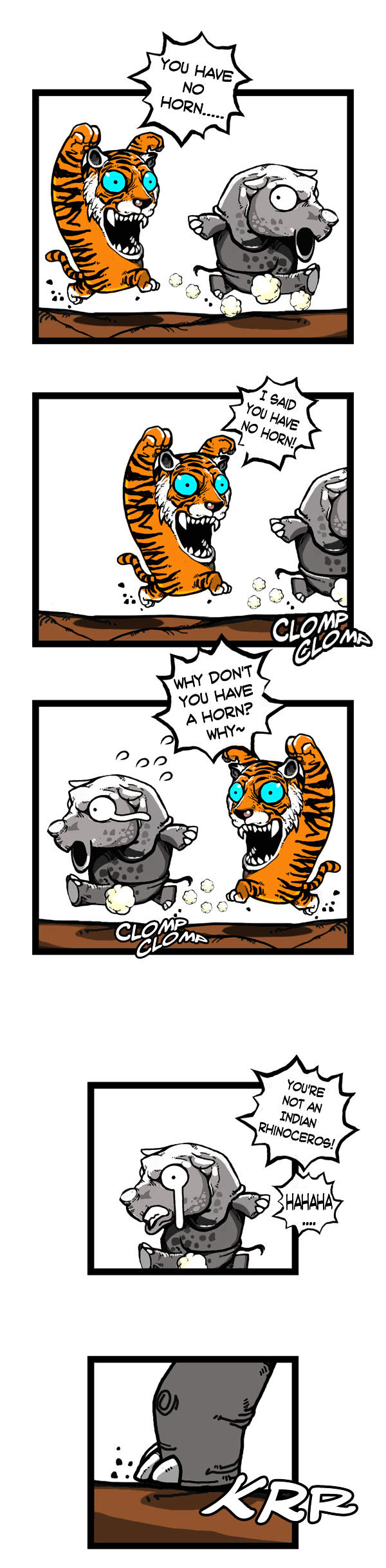 Earth, Human, and Animal Chapter 52 page 17 - Chapter 52 : the Indian Rhinoceros with No Horn
