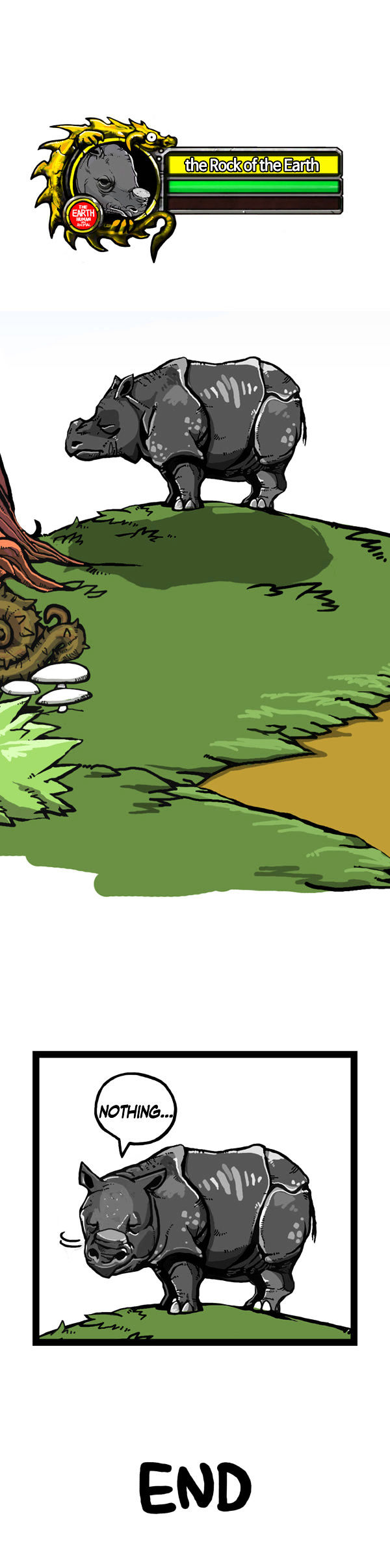 Earth, Human, and Animal Chapter 52 page 22 - Chapter 52 : the Indian Rhinoceros with No Horn