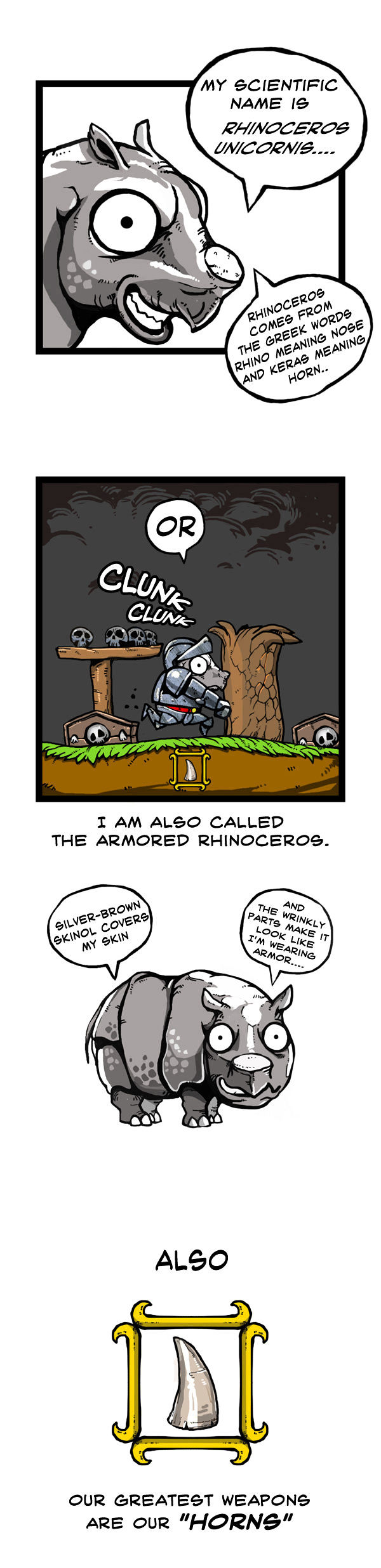 Earth, Human, and Animal Chapter 52 page 7 - Chapter 52 : the Indian Rhinoceros with No Horn