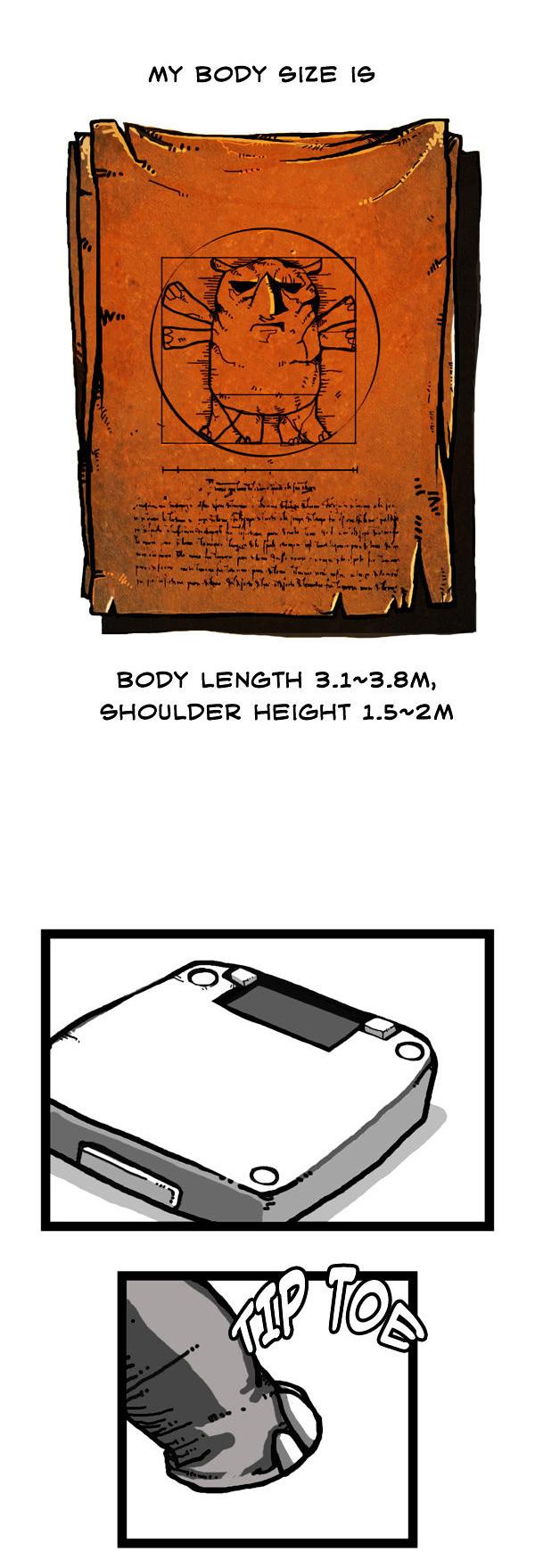 Earth, Human, and Animal Chapter 52 page 9 - Chapter 52 : the Indian Rhinoceros with No Horn