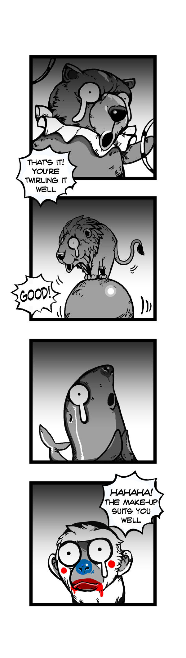 Earth, Human, and Animal Chapter 55 page 16 - Chapter 55 : the Eve of the White-Headed Capuchin Festival
