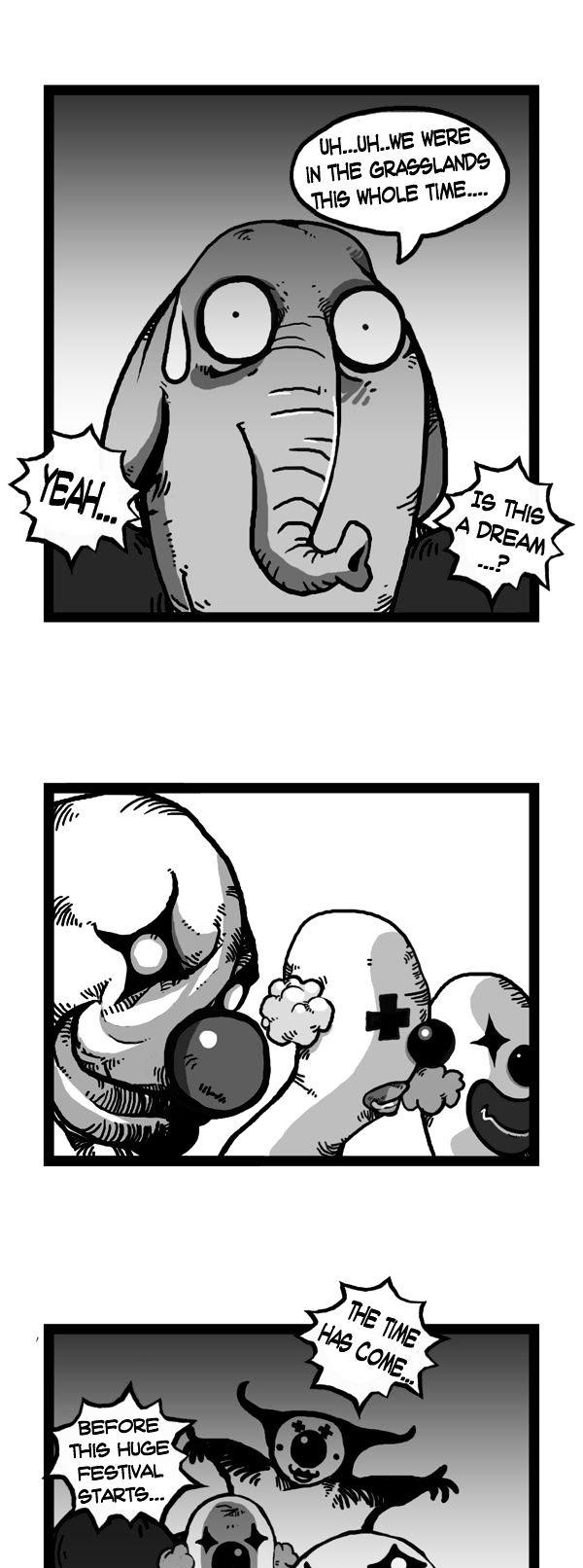 Earth, Human, and Animal Chapter 55 page 8 - Chapter 55 : the Eve of the White-Headed Capuchin Festival