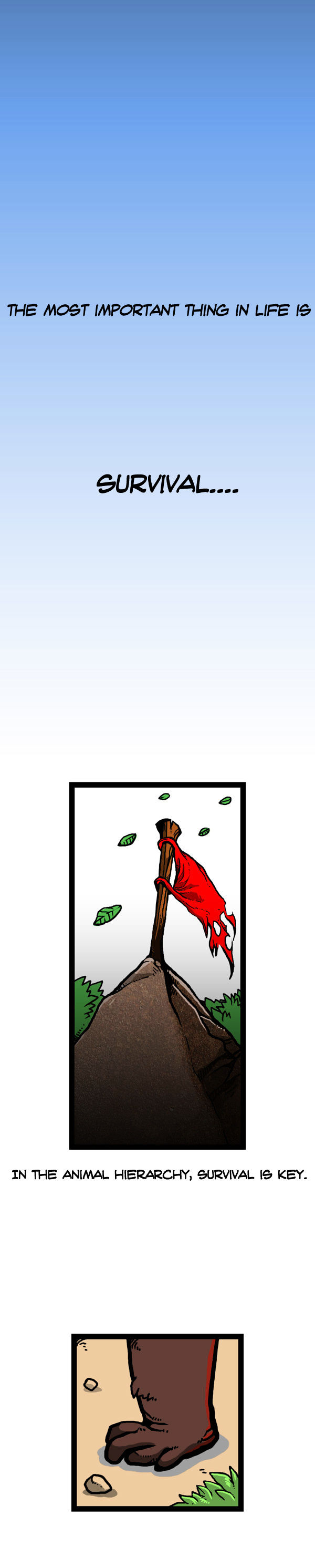 Earth, Human, and Animal Chapter 56 page 1 - Chapter 56 : the Mandrill's Appearance #1