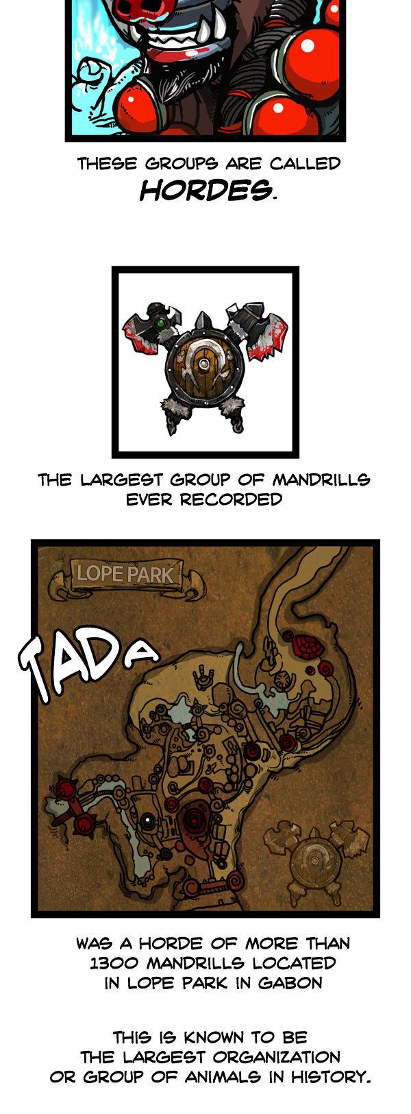 Earth, Human, and Animal Chapter 57 page 9 - Chapter 57 : the Mandrill's Appearance #2