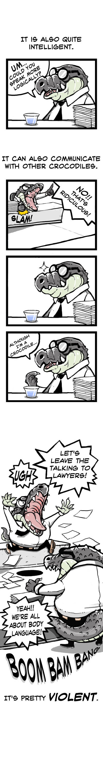 Earth, Human, and Animal Chapter 6 page 3 - Chapter 6 : the Saltwater Crocodile's Tears