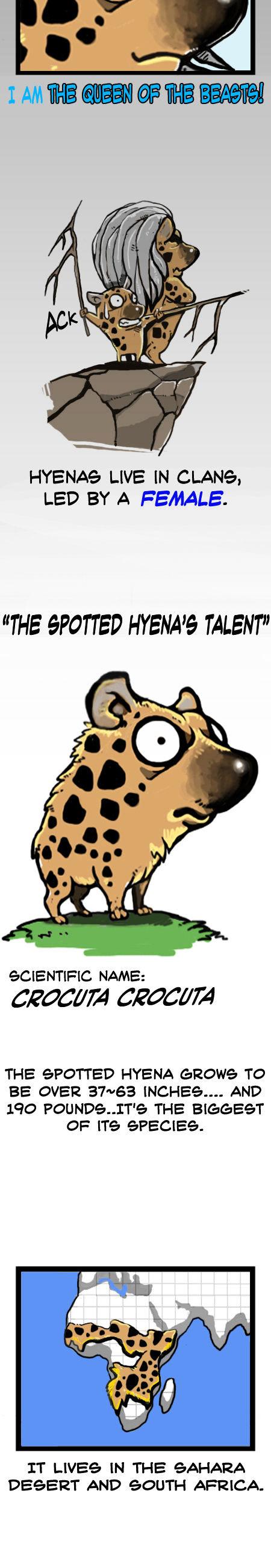 Earth, Human, and Animal Chapter 9 page 2 - Chapter 9 : the Spotted Hyena's Talent