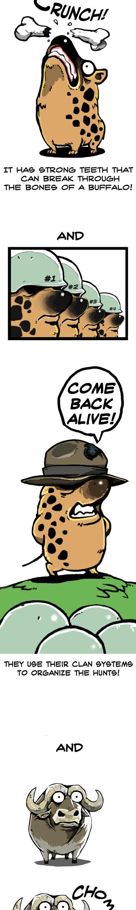 Earth, Human, and Animal Chapter 9 page 8 - Chapter 9 : the Spotted Hyena's Talent