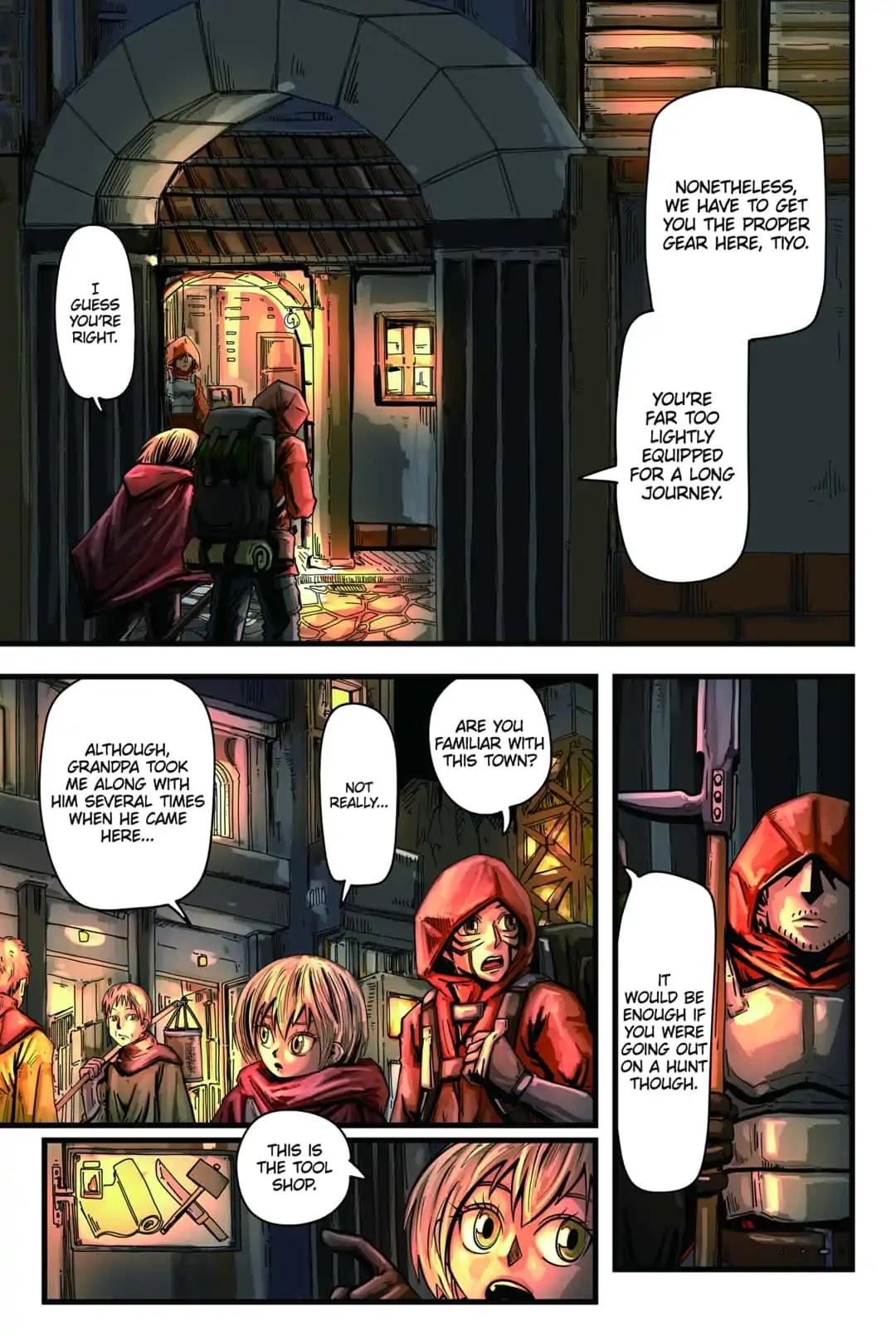 East, Into The Night Chapter 2 page 7 - Chapter 2