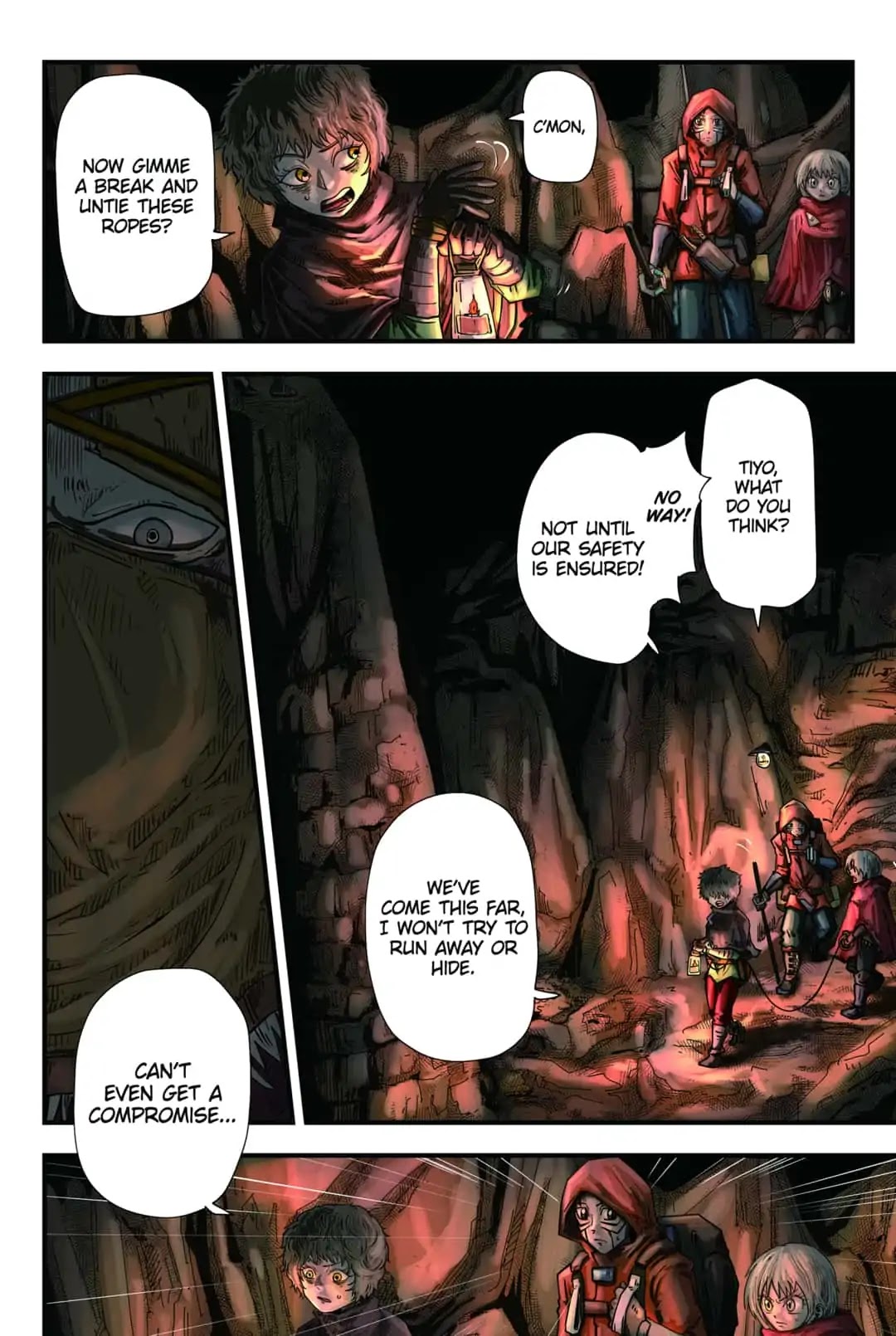 East, Into The Night Chapter 4 page 12 - Chapter 4