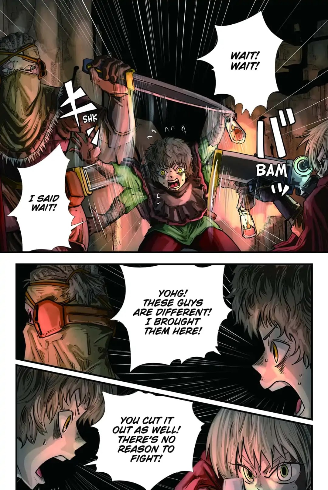 East, Into The Night Chapter 4 page 16 - Chapter 4