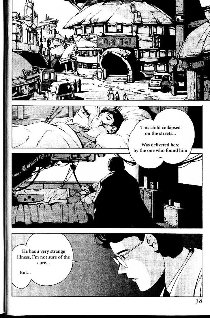 Eat-Man Chapter 18 page 40 - Chapter 18 : 18 Circus \ 19 A Flower Petal \ 20 Thief