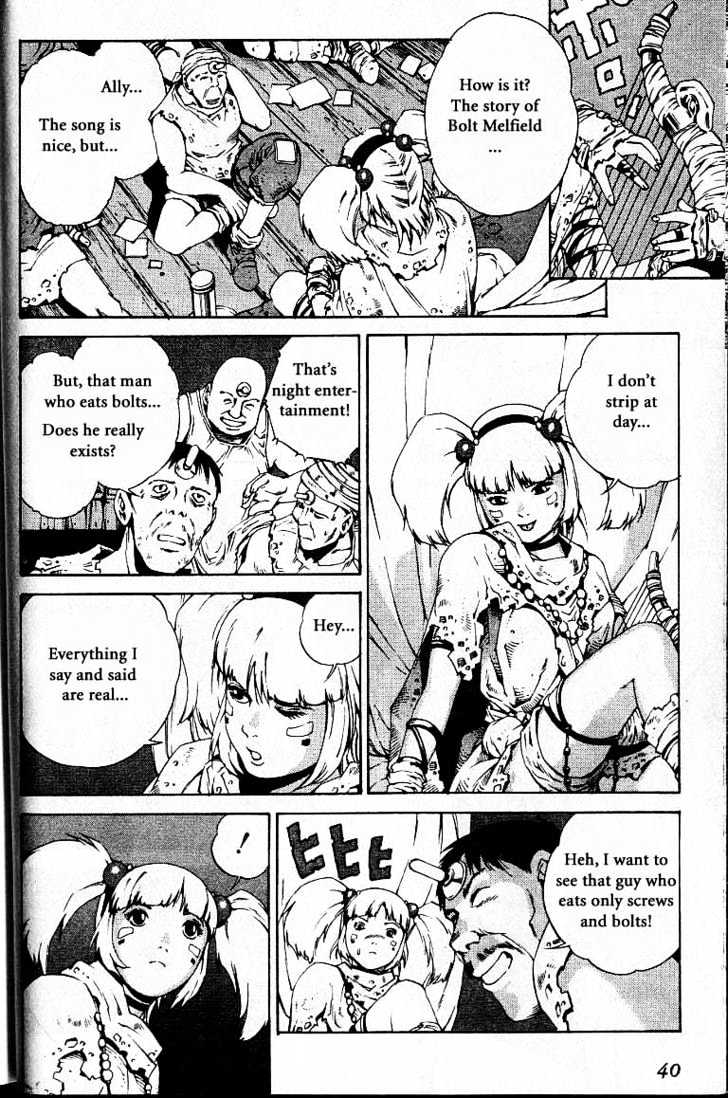 Eat-Man Chapter 25 page 39 - Chapter 25 : 25 Millennia \ 26 Bard - The First Part \ 27 Bard - The Later Par...