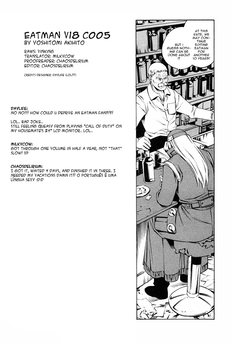 Eat-Man Chapter 76.2 page 33 - Chapter 76 v2 : Bolts´s Vacation