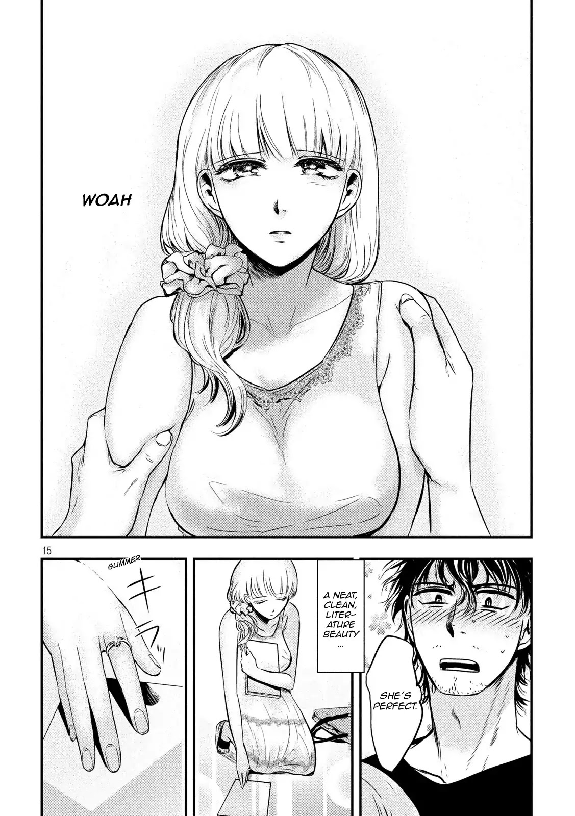 Eating Crab with a Yukionna Chapter 1 page 14 - Chapter 1: The Man Who Wants to Die and the Yukionna