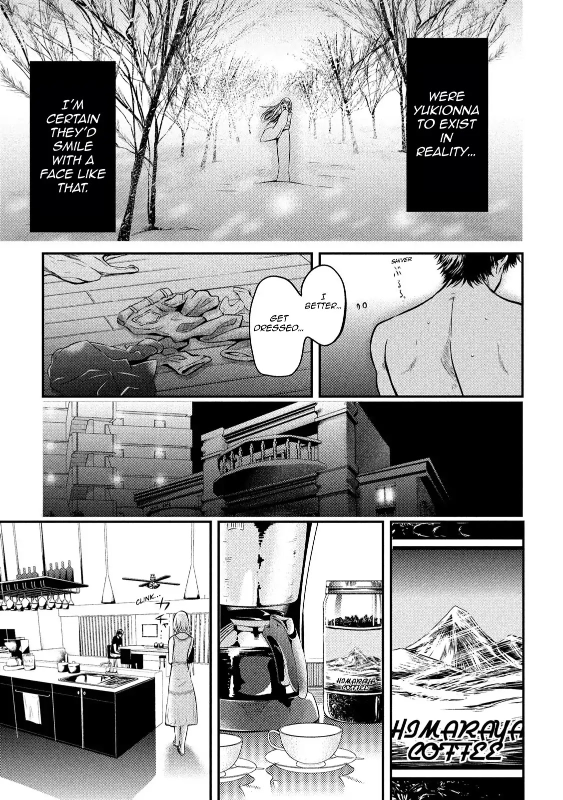 Eating Crab with a Yukionna Chapter 1 page 33 - Chapter 1: The Man Who Wants to Die and the Yukionna