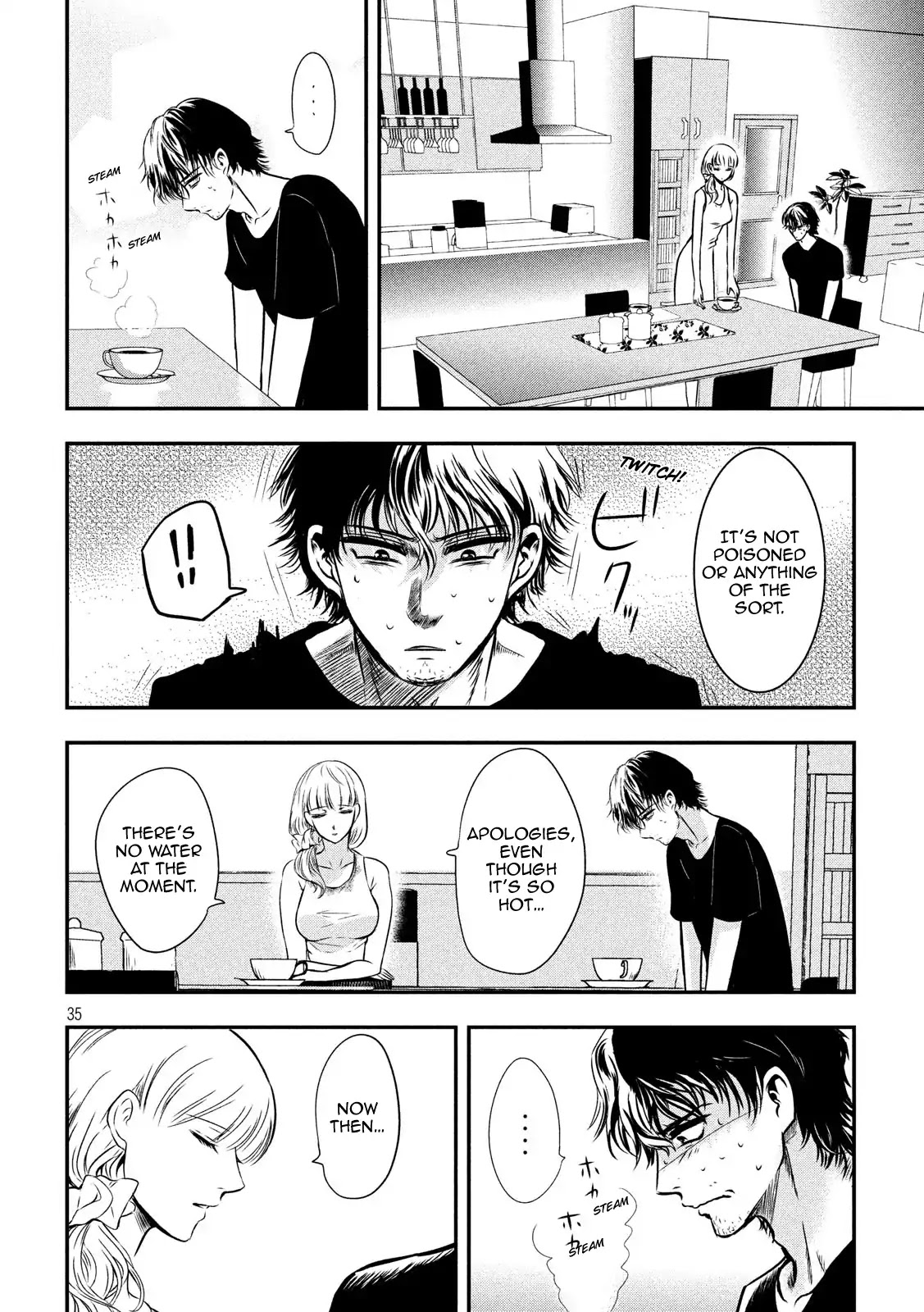 Eating Crab with a Yukionna Chapter 1 page 34 - Chapter 1: The Man Who Wants to Die and the Yukionna