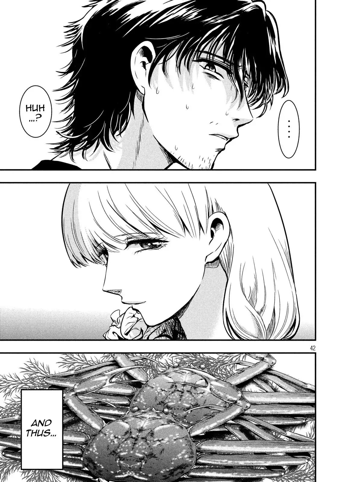 Eating Crab with a Yukionna Chapter 1 page 41 - Chapter 1: The Man Who Wants to Die and the Yukionna