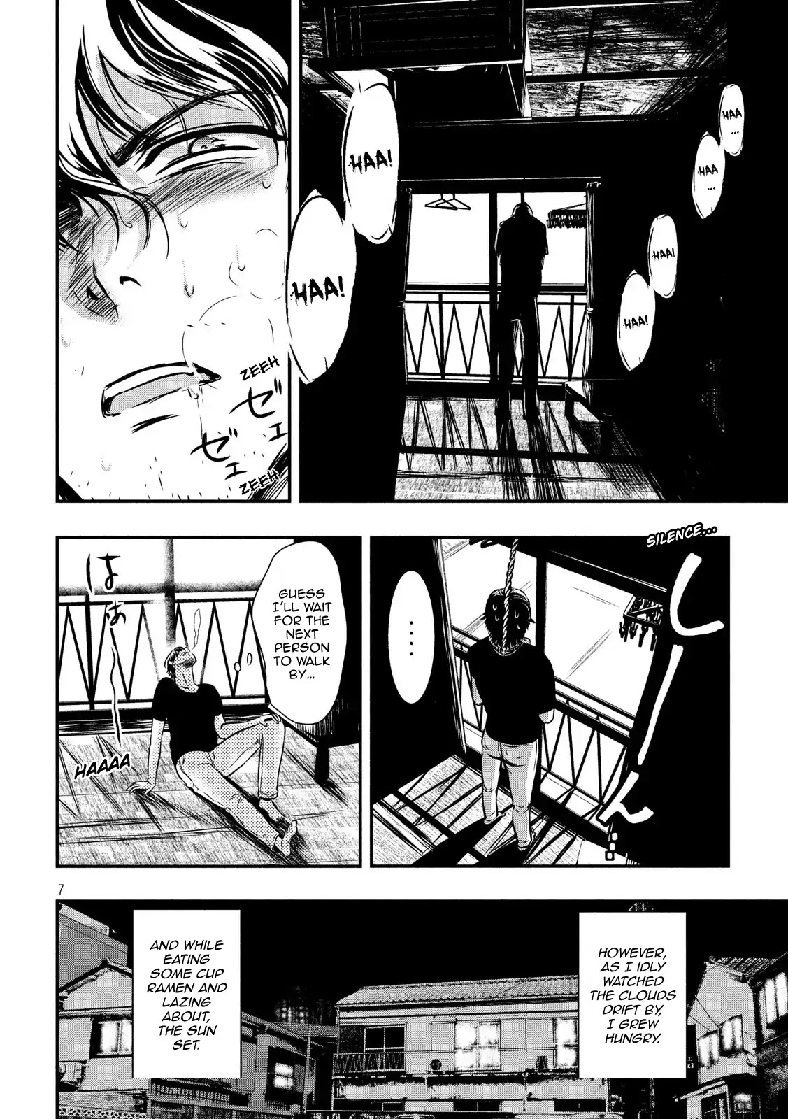 Eating Crab with a Yukionna Chapter 1 page 6 - Chapter 1: The Man Who Wants to Die and the Yukionna
