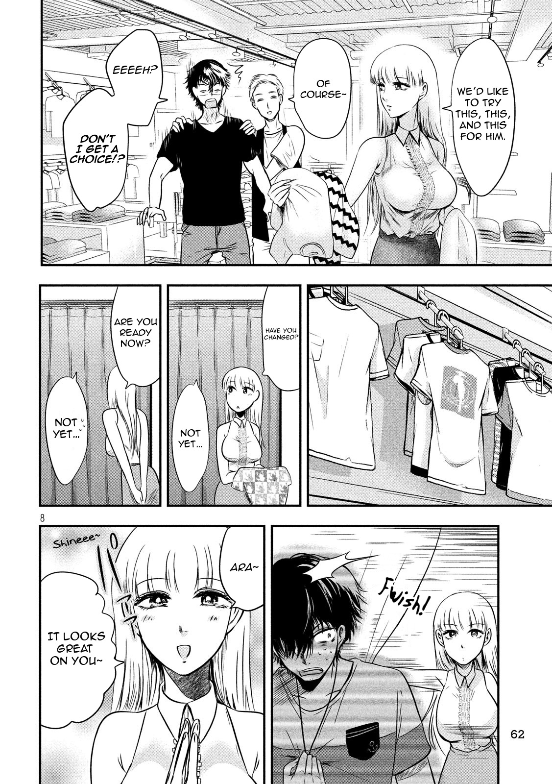 Eating Crab with a Yukionna Chapter 10 page 8 - Chapter 10: A Cute Person