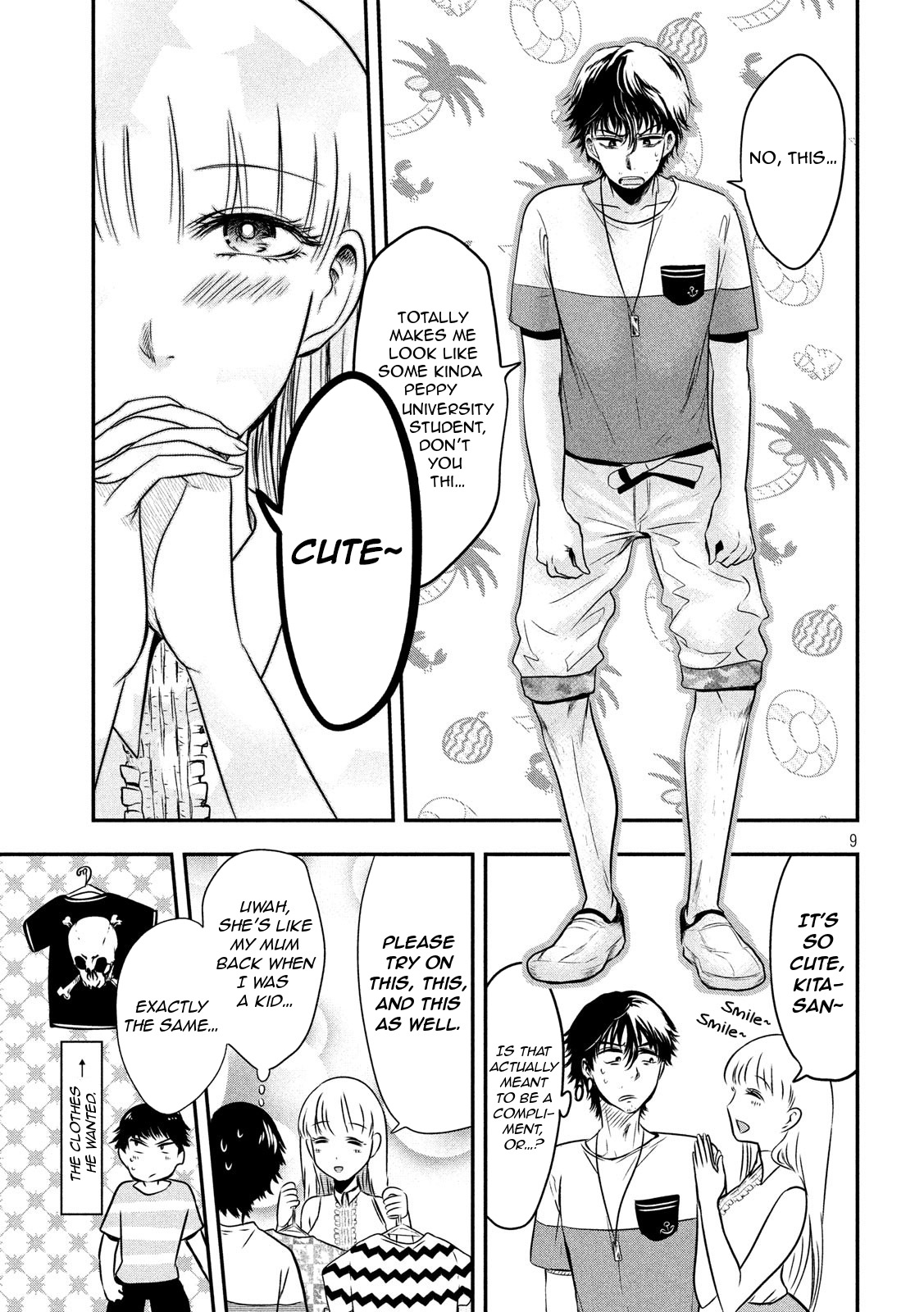 Eating Crab with a Yukionna Chapter 10 page 9 - Chapter 10: A Cute Person