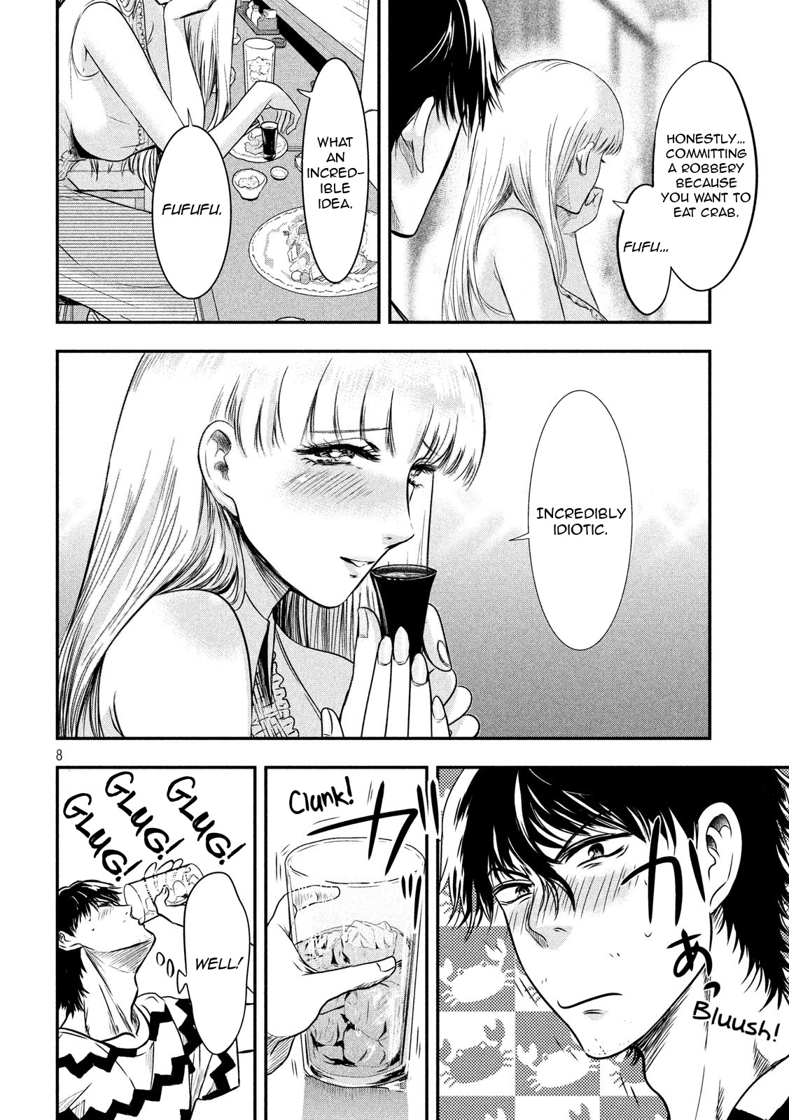 Eating Crab with a Yukionna Chapter 12 page 8 - Chapter 12: An Idiot