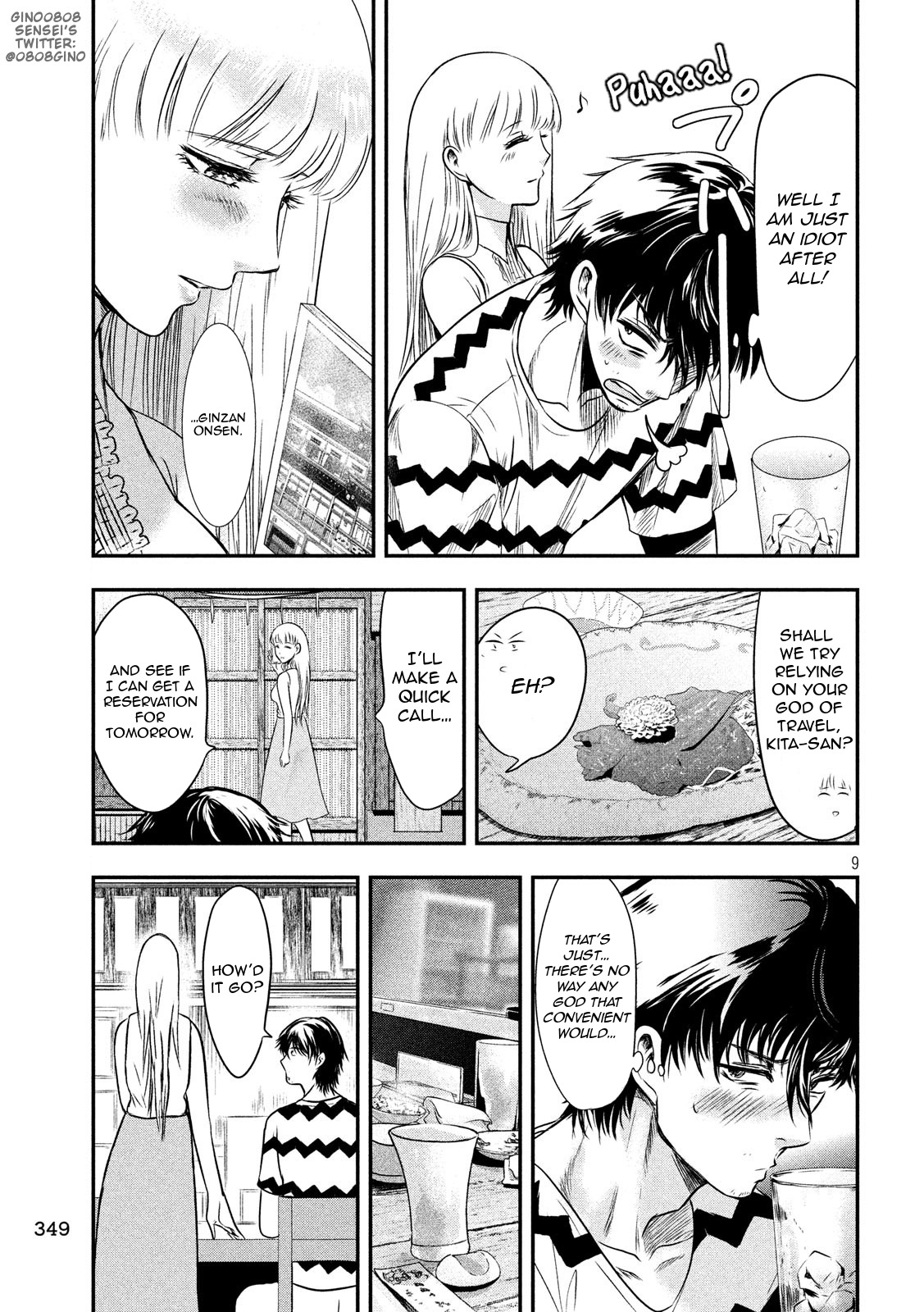 Eating Crab with a Yukionna Chapter 12 page 9 - Chapter 12: An Idiot