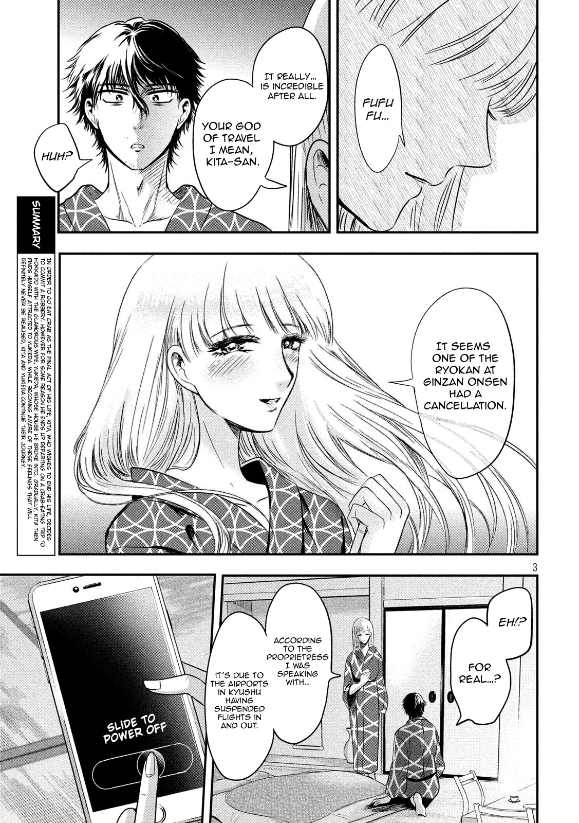 Eating Crab with a Yukionna Chapter 13 page 3 - Chapter 13: Gino0808
