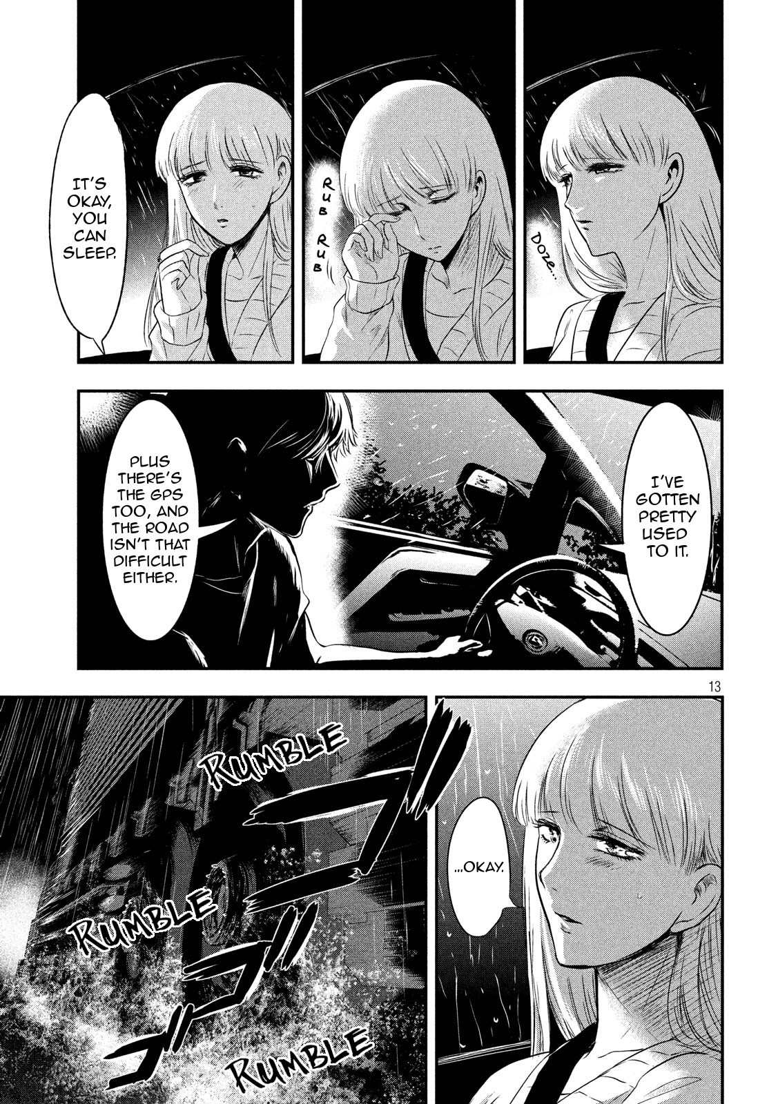 Eating Crab with a Yukionna Chapter 16 page 13 - Chapter 16: Rain