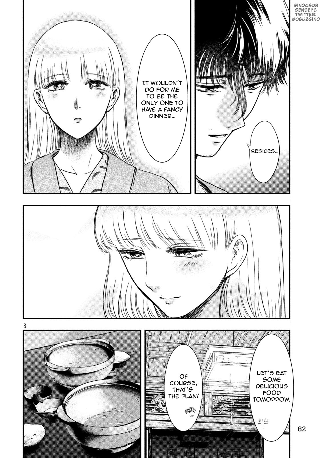 Eating Crab with a Yukionna Chapter 19 page 8 - Chapter 19: Penitence
