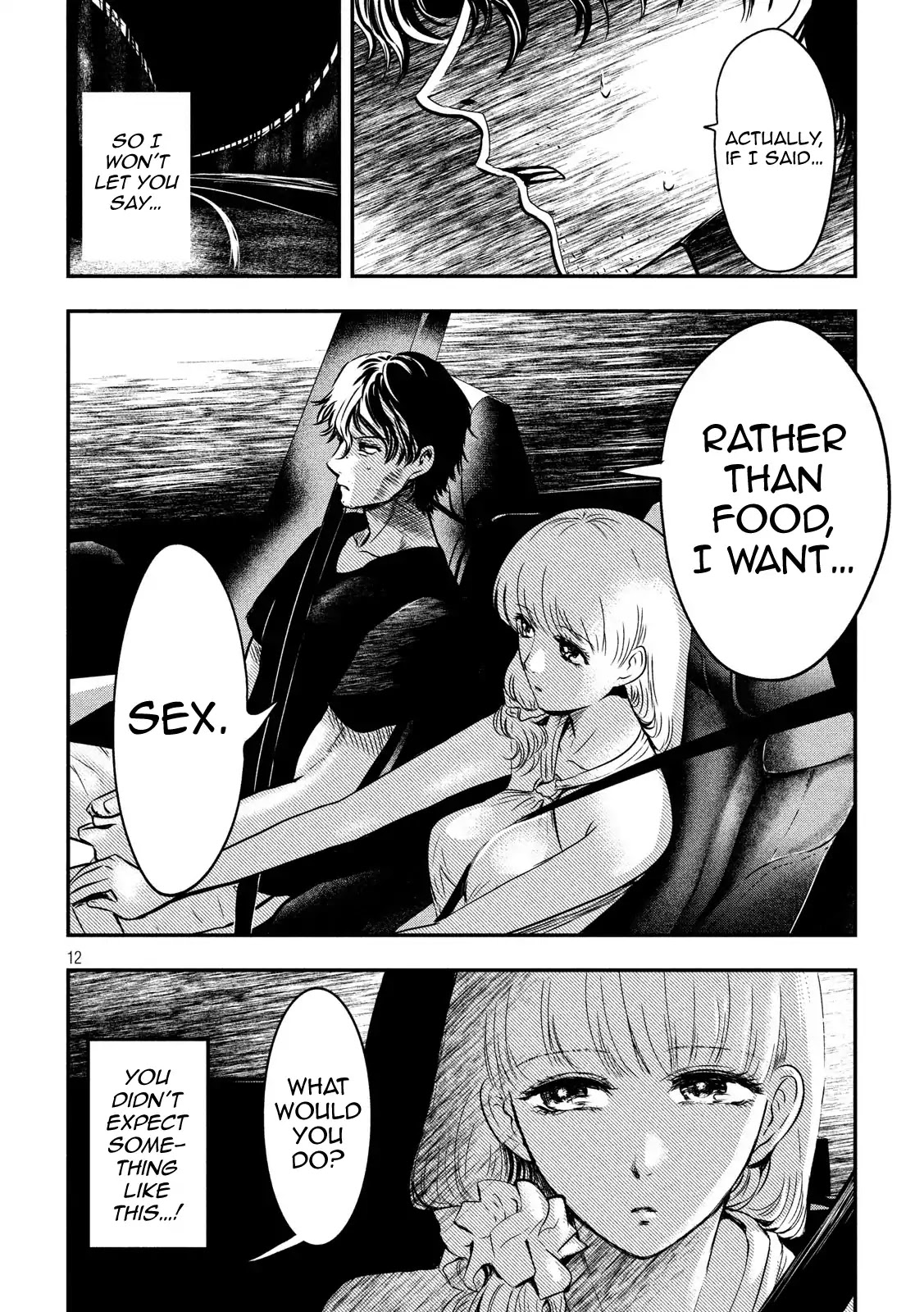 Eating Crab with a Yukionna Chapter 2 page 11 - Chapter 2: While Eating Pudding in the Car