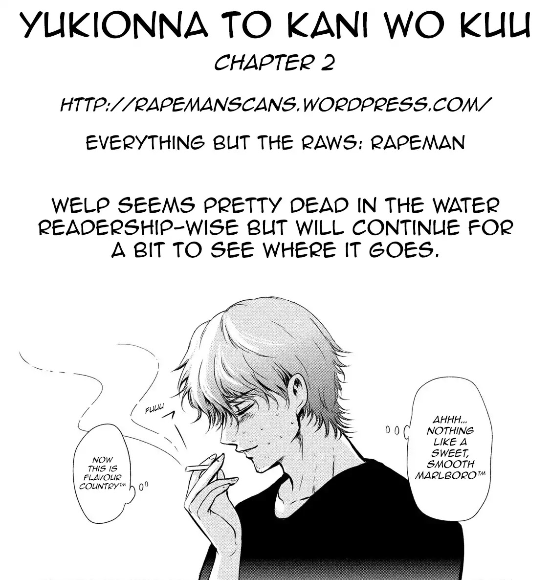 Eating Crab with a Yukionna Chapter 2 page 18 - Chapter 2: While Eating Pudding in the Car