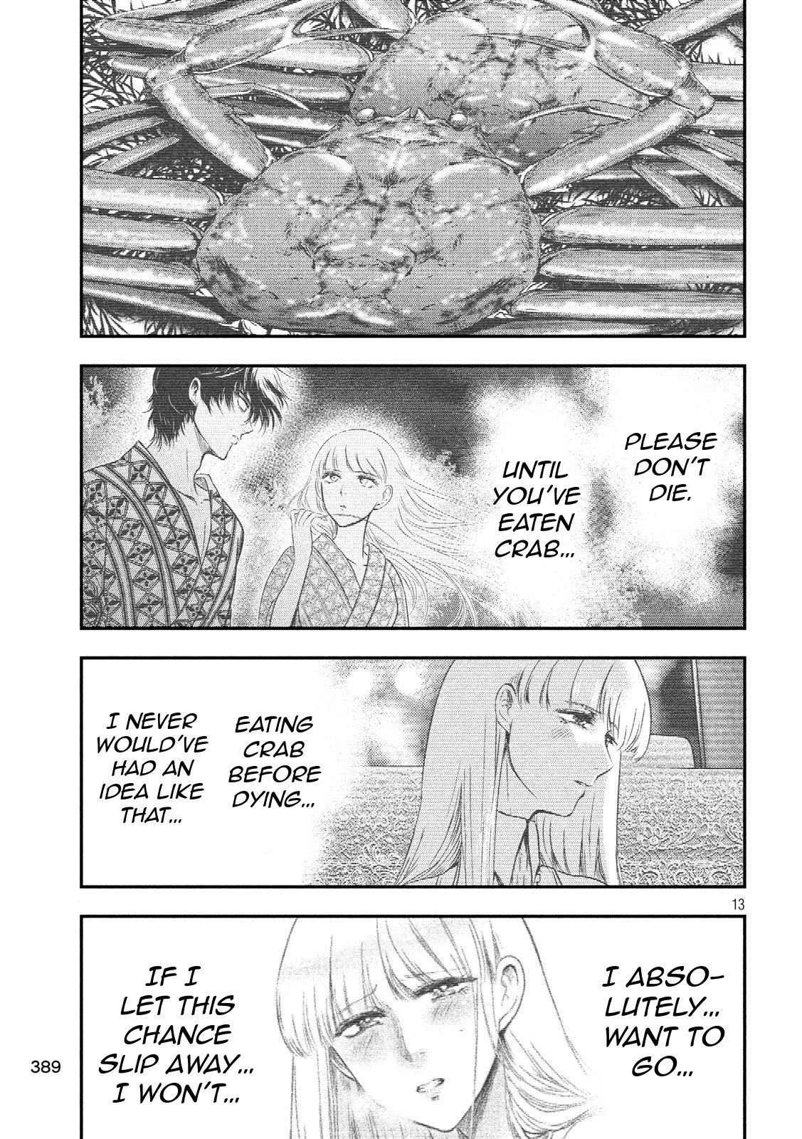 Eating Crab with a Yukionna Chapter 23 page 13 - Chapter 23: Birds of a Feather