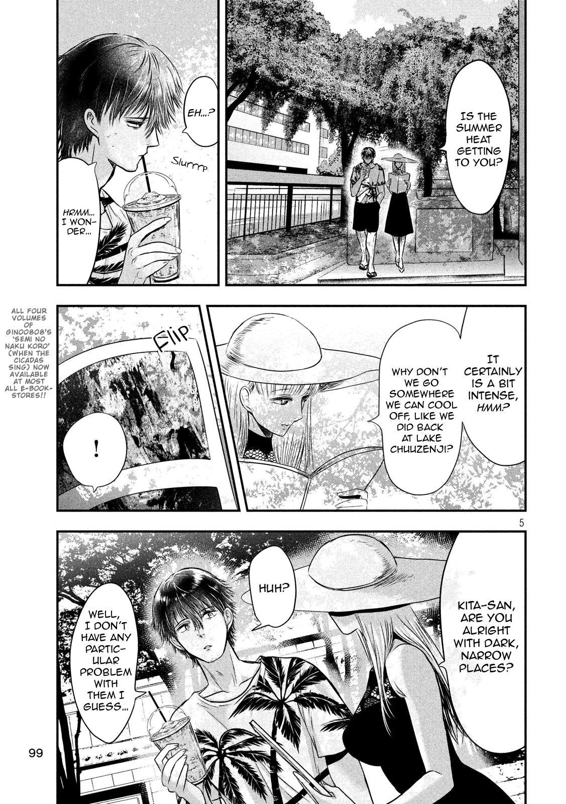 Eating Crab with a Yukionna Chapter 26 page 5 - Chapter 26: Unknown Road