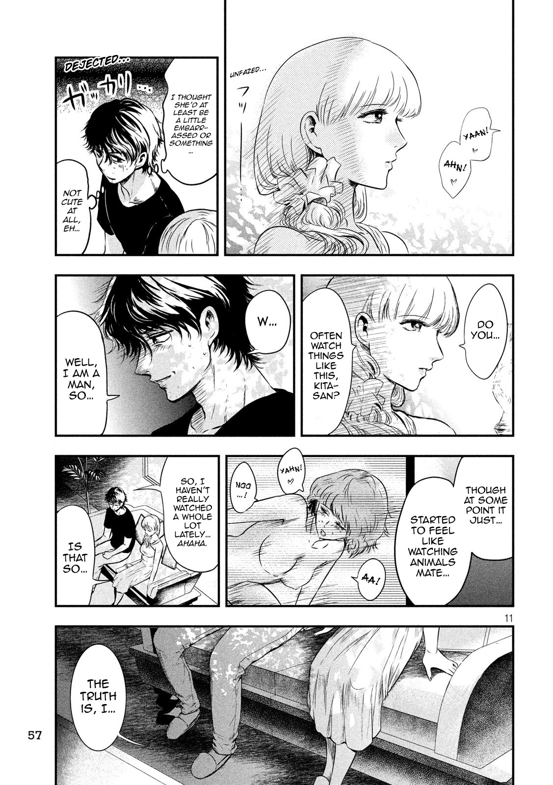 Eating Crab with a Yukionna Chapter 3 page 11 - Chapter 3: The Crossroads Between Light and Dark