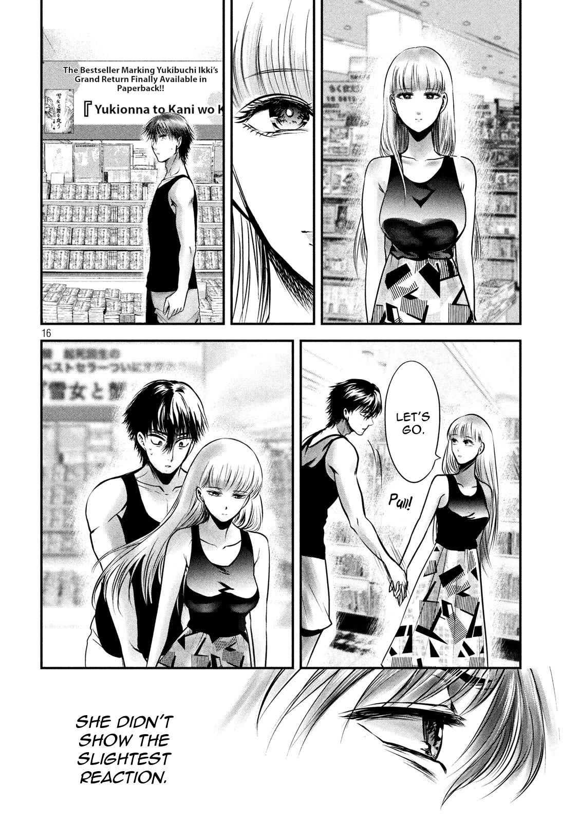 Eating Crab with a Yukionna Chapter 32 page 16 - Chapter 32: Sapporo Date with a White Lover