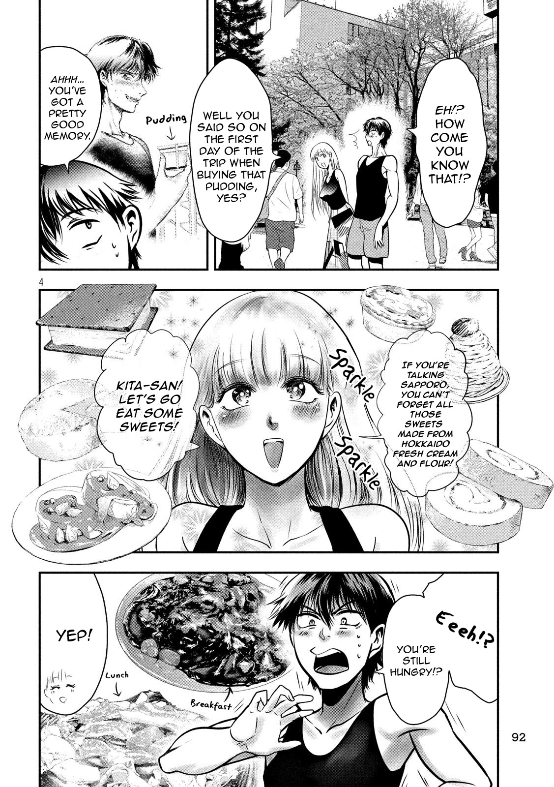 Eating Crab with a Yukionna Chapter 32 page 4 - Chapter 32: Sapporo Date with a White Lover