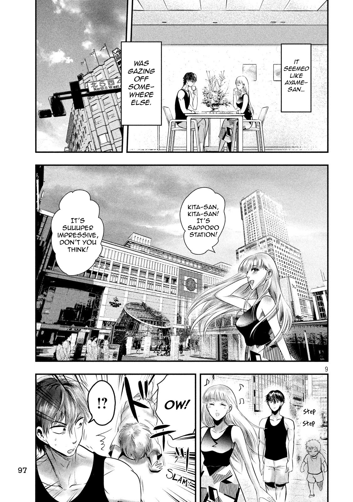 Eating Crab with a Yukionna Chapter 32 page 9 - Chapter 32: Sapporo Date with a White Lover