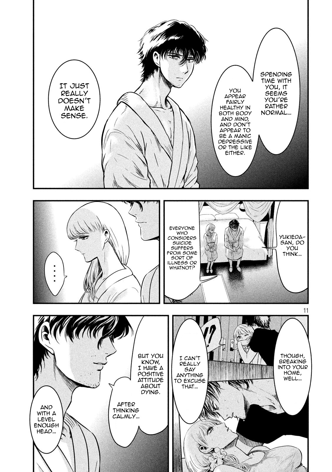 Eating Crab with a Yukionna Chapter 4 page 11 - Chapter 4: Koumei's Trap