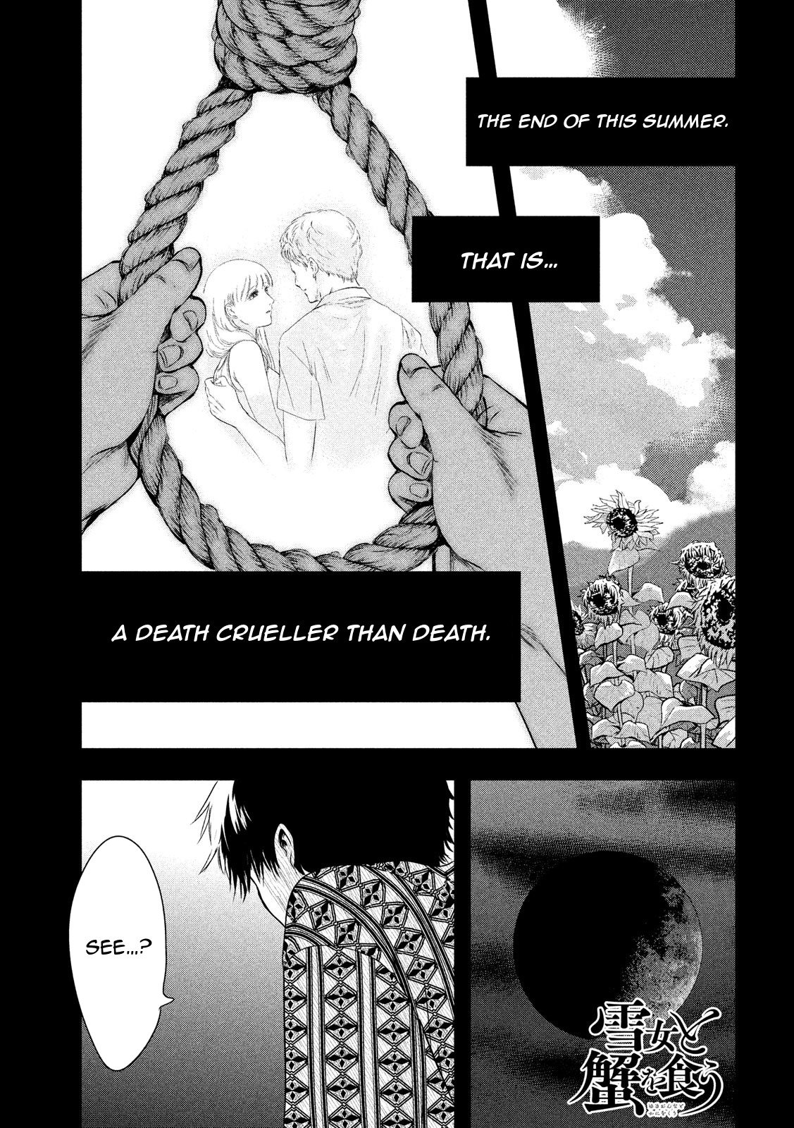 Eating Crab with a Yukionna Chapter 9 page 1 - Chapter 9: Waves in the Moonlight