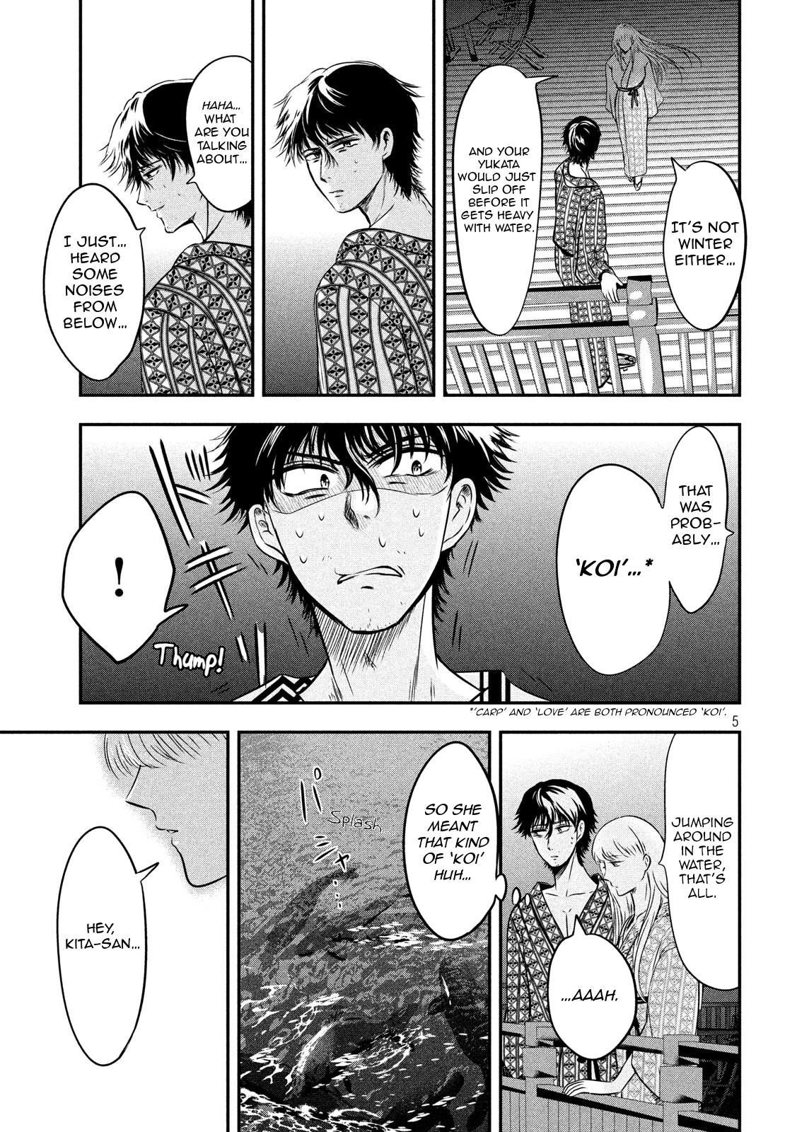 Eating Crab with a Yukionna Chapter 9 page 5 - Chapter 9: Waves in the Moonlight